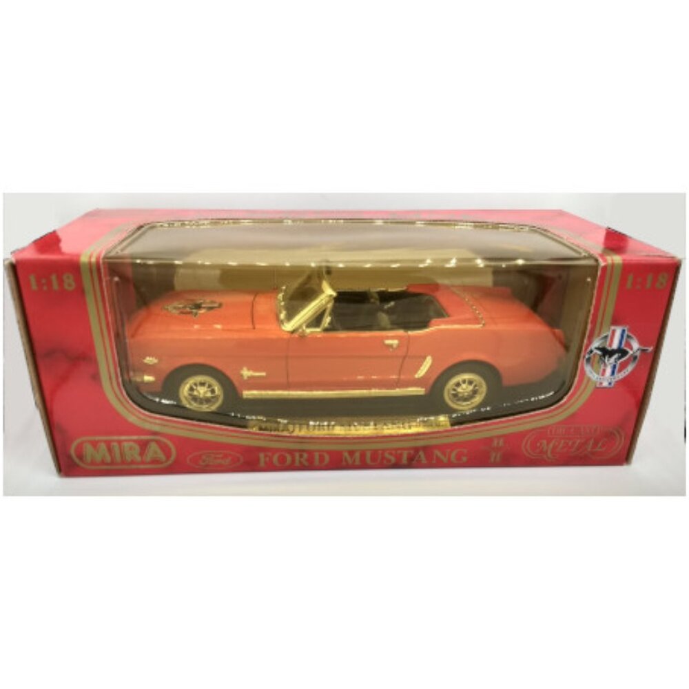 Mira 1964 1/2 Ford Red Mustang 1:18 Scale